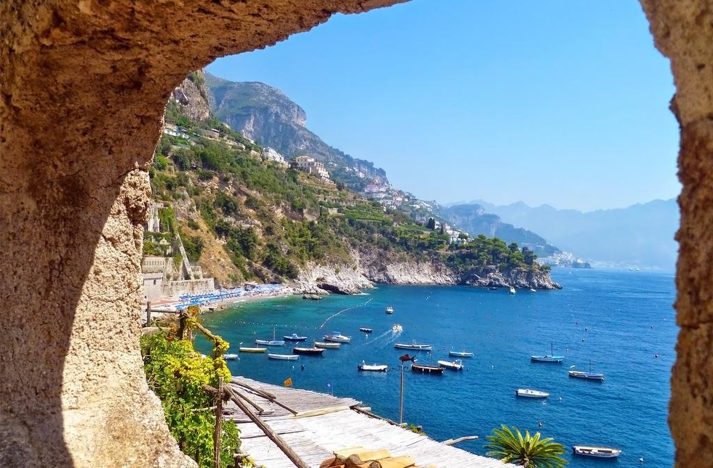 L'Olimpo Casa Vacanze Villa Conca dei Marini Exteriör bild